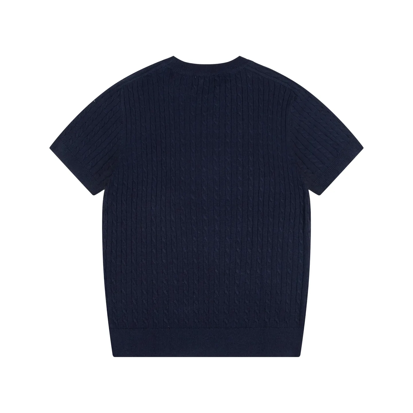 P190 POLO Classic LOGO embroidery Solid color business casual pullover round neck wool knitted sweater short sleeves, inspired by the 1980s retro Original fabric Official same style Customized same vat dyed fabric Very comfortable to the touch Latest brick cabinet synchronization for spring and summer Fashionable and personalized Super versatile and good-looking Very suitable for both men and women A must-have style Tag Collar label Washed wheat Complete with three standards Color: royal blue Size: M-3XL